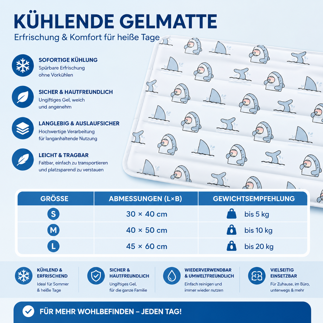 PolarBed™ – Kühlbett für Hunde & Katzen