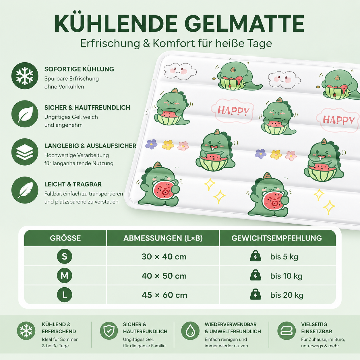 PolarBed™ – Kühlbett für Hunde & Katzen